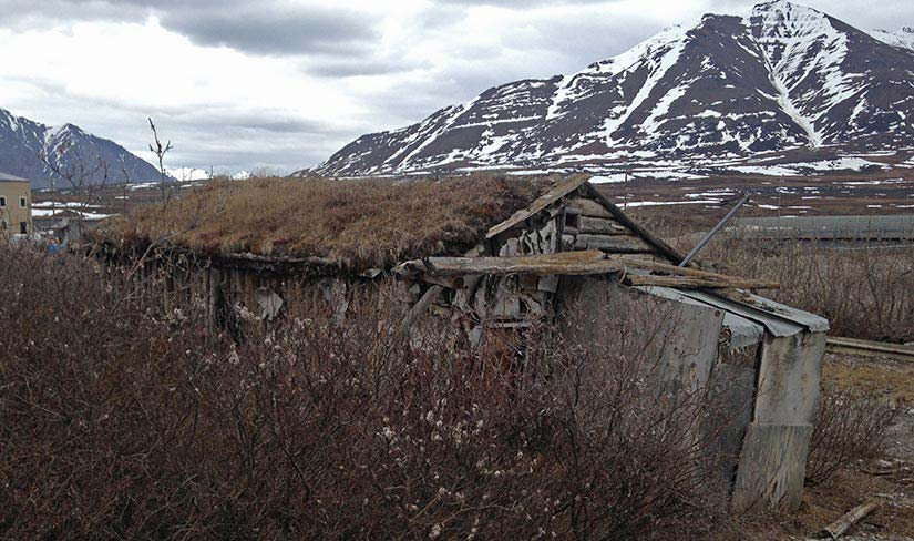 traditional sod home