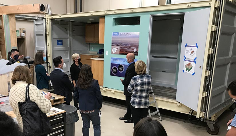 Unalakleet shipping container