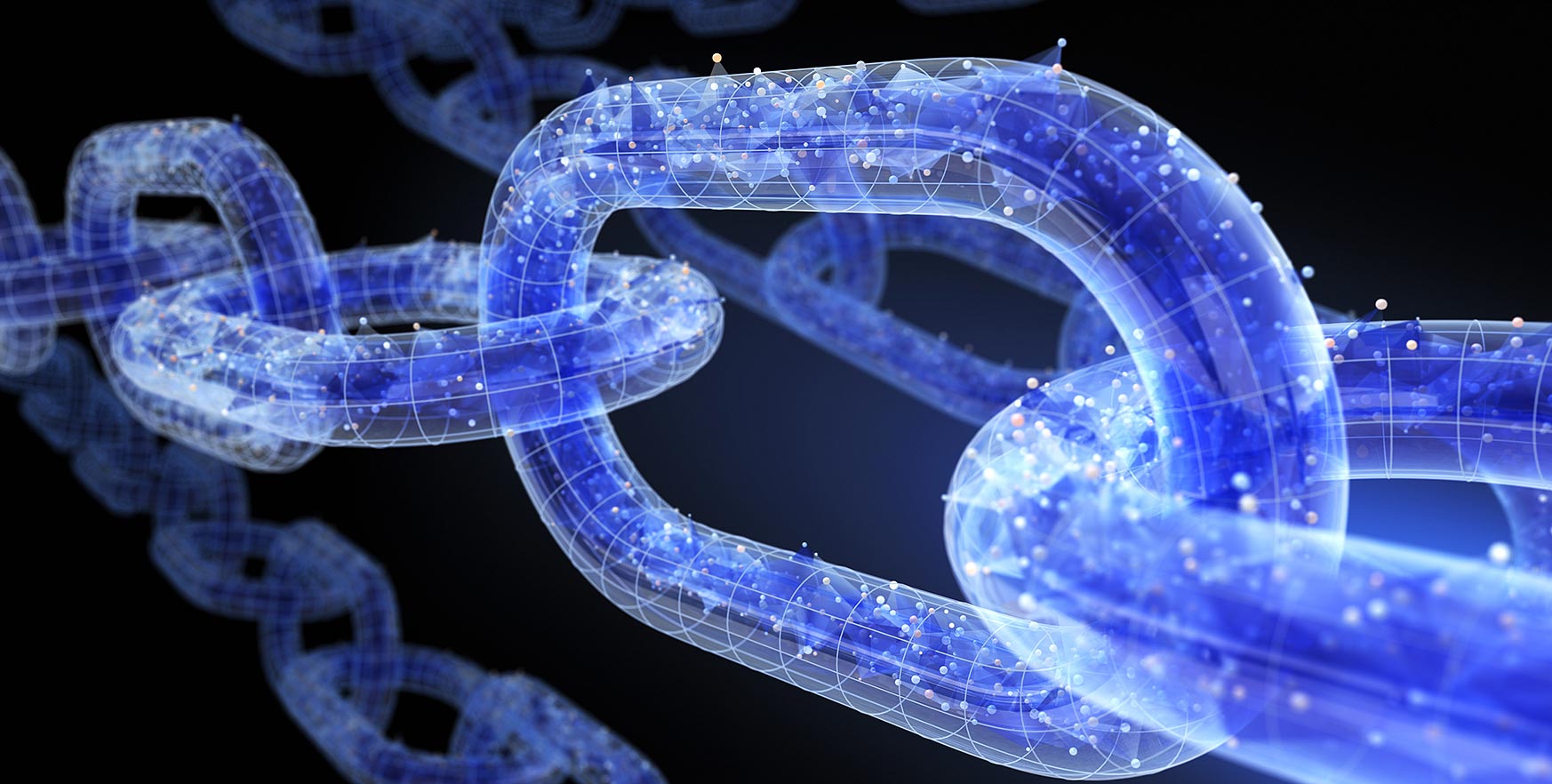 Blockchain concept demonstrated