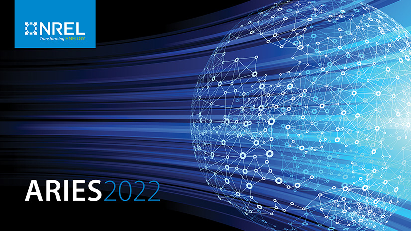 ARIES 2022 Report cover showing digital ball of interweb connections