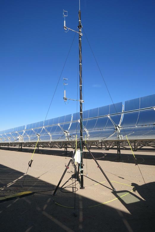 Tall pole-shaped equipment.