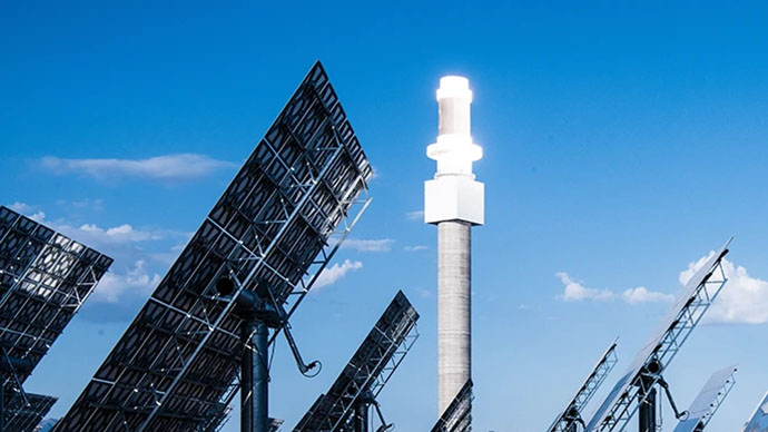 Concentrating solar power tower system