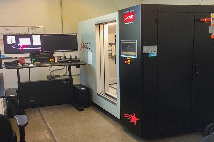 A photo of the Computerized Tomography Scanner