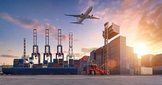 Different modes of transportation.