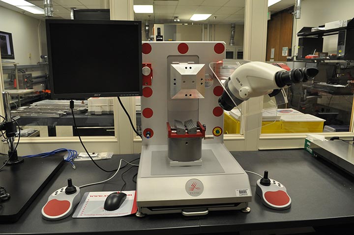 A photo of the Multifunction Bond Tester