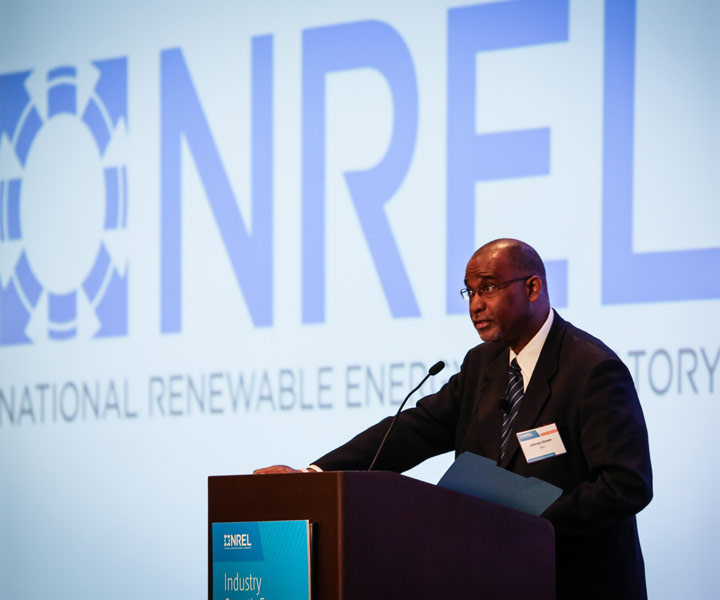 Johney Green presents at a Faraday Institute Meeting