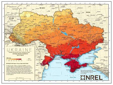 Map of Ukraine